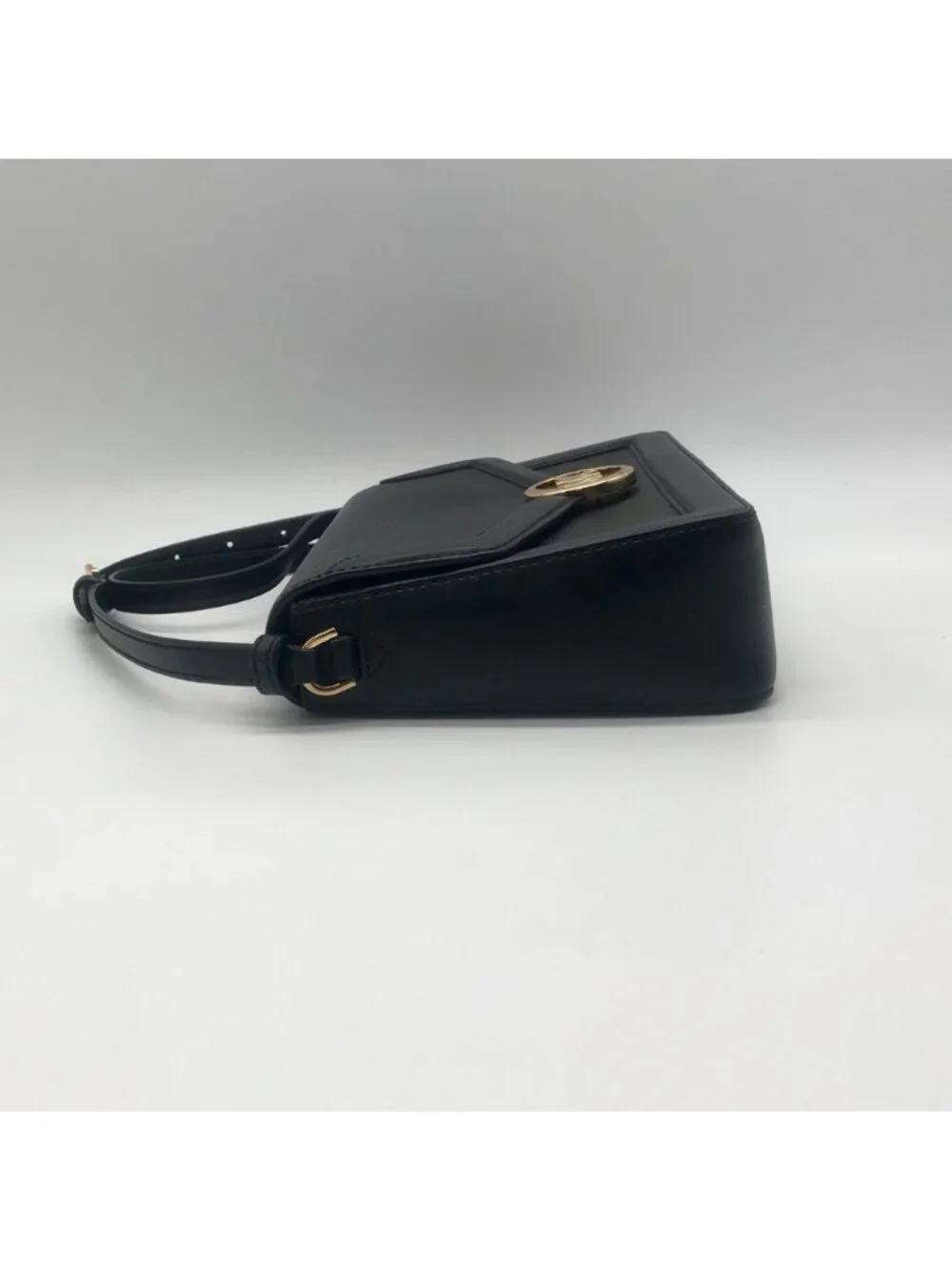 Michael Kors Black Pebbled Leather Jessie Shoulder Bag